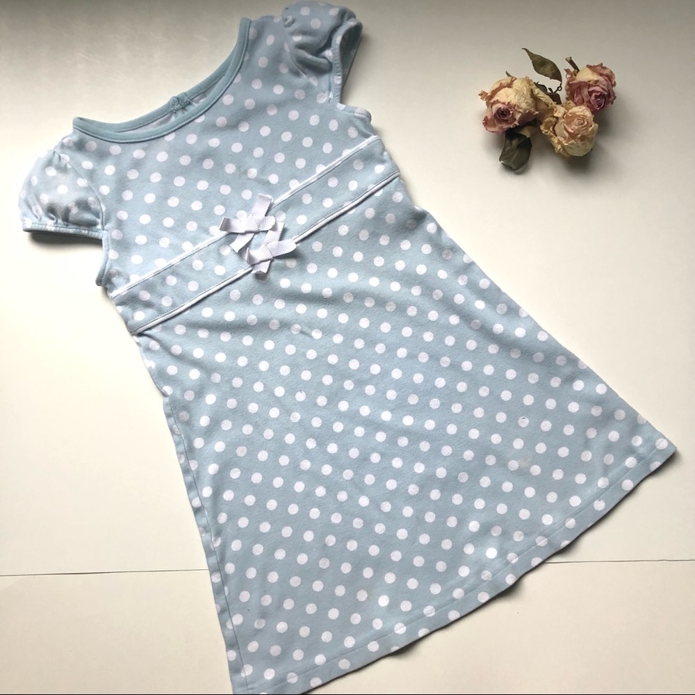 Gymboree polka dot short sleeve Knit Dress - Girls 5